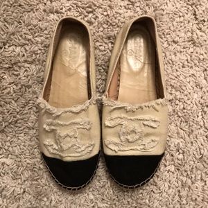 Chanel Canvas Espadrilles